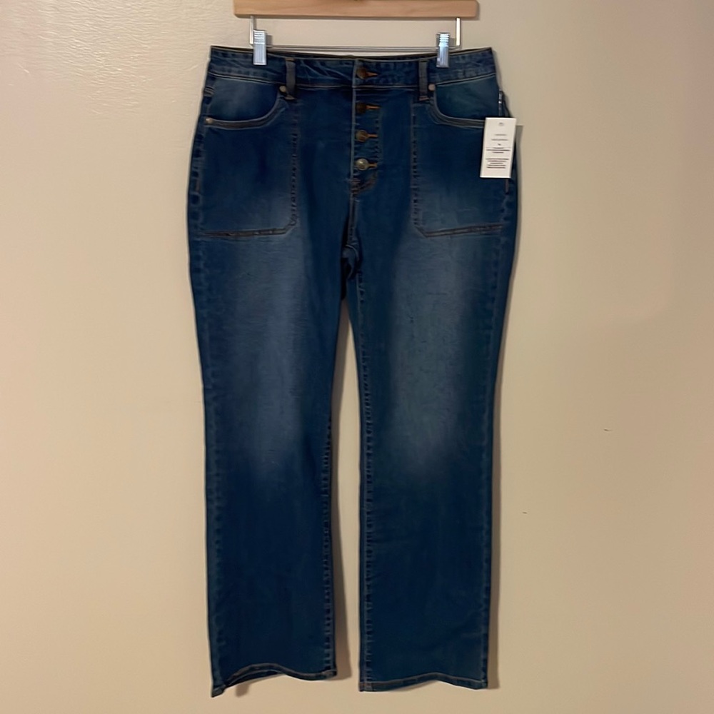 NWT Daily Thread Jeans. Size 14